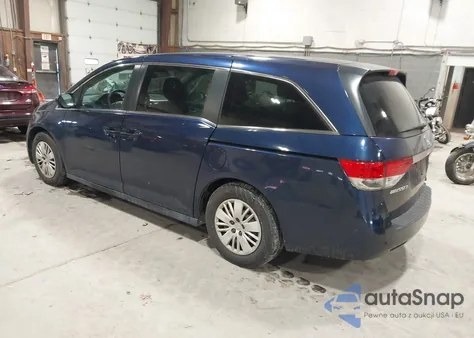 2014 Honda Odyssey Lx z USA, uszkodzony, nr VIN 5FNRL5H2XEB067764